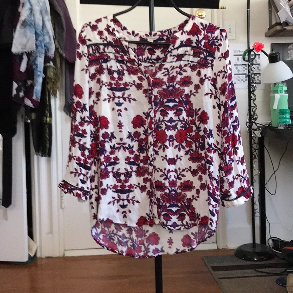 Flowery blouse